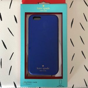 Kate Spade iPhone 6/6s Royal Blue Phone Case